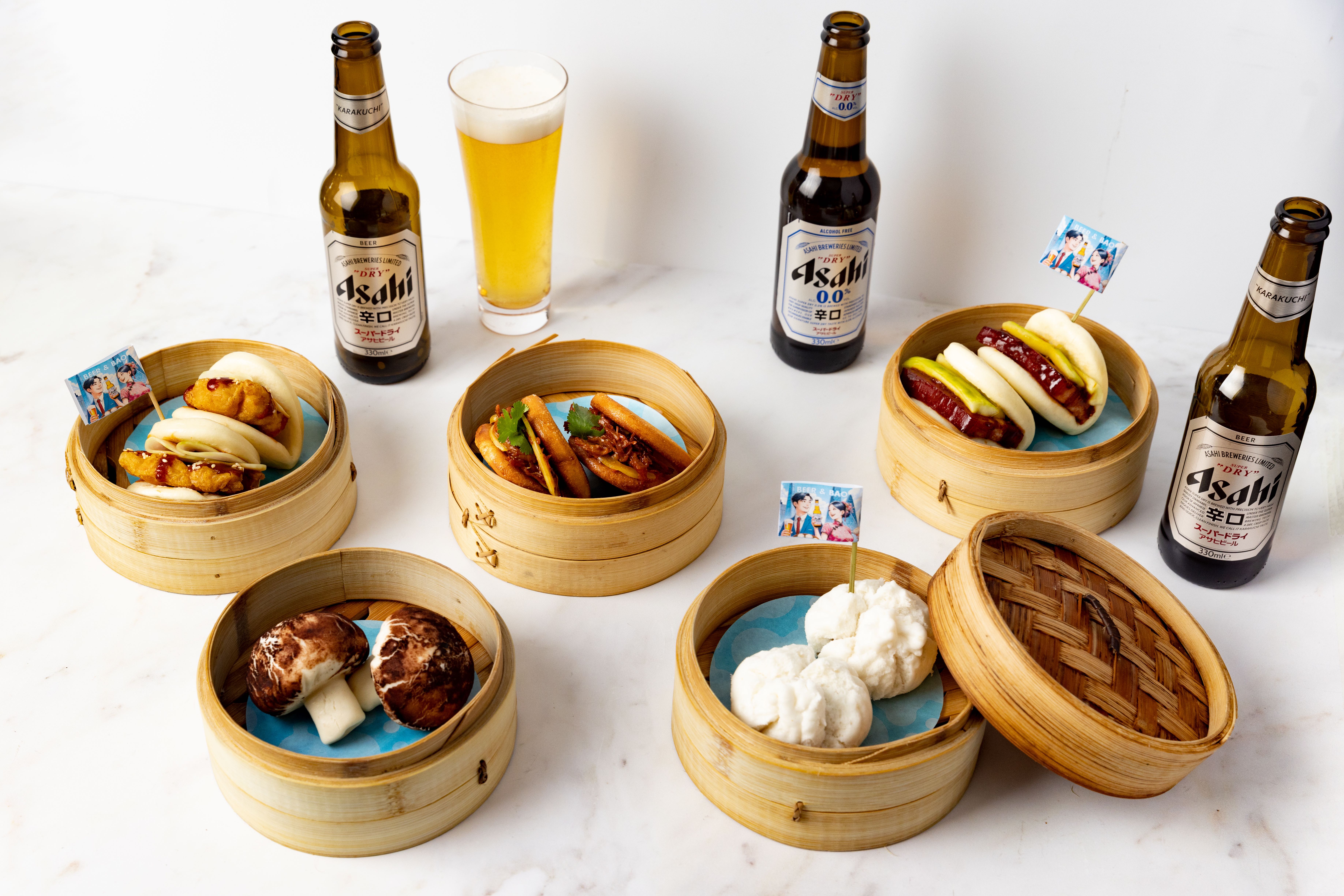 Beer & Bao - Pork belly, crispy chicken, smoked beef rib mantou, foraged mushroom, char siu.jpg