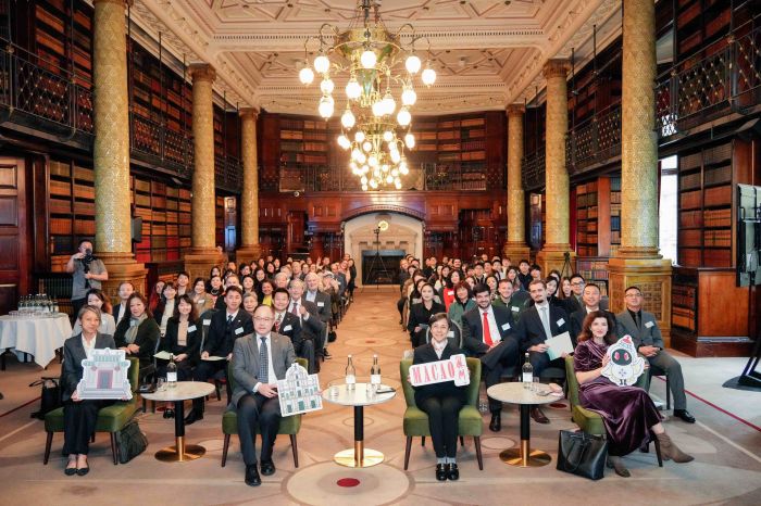 澳门旅游局伦敦推广社区文化 拓展国际客源