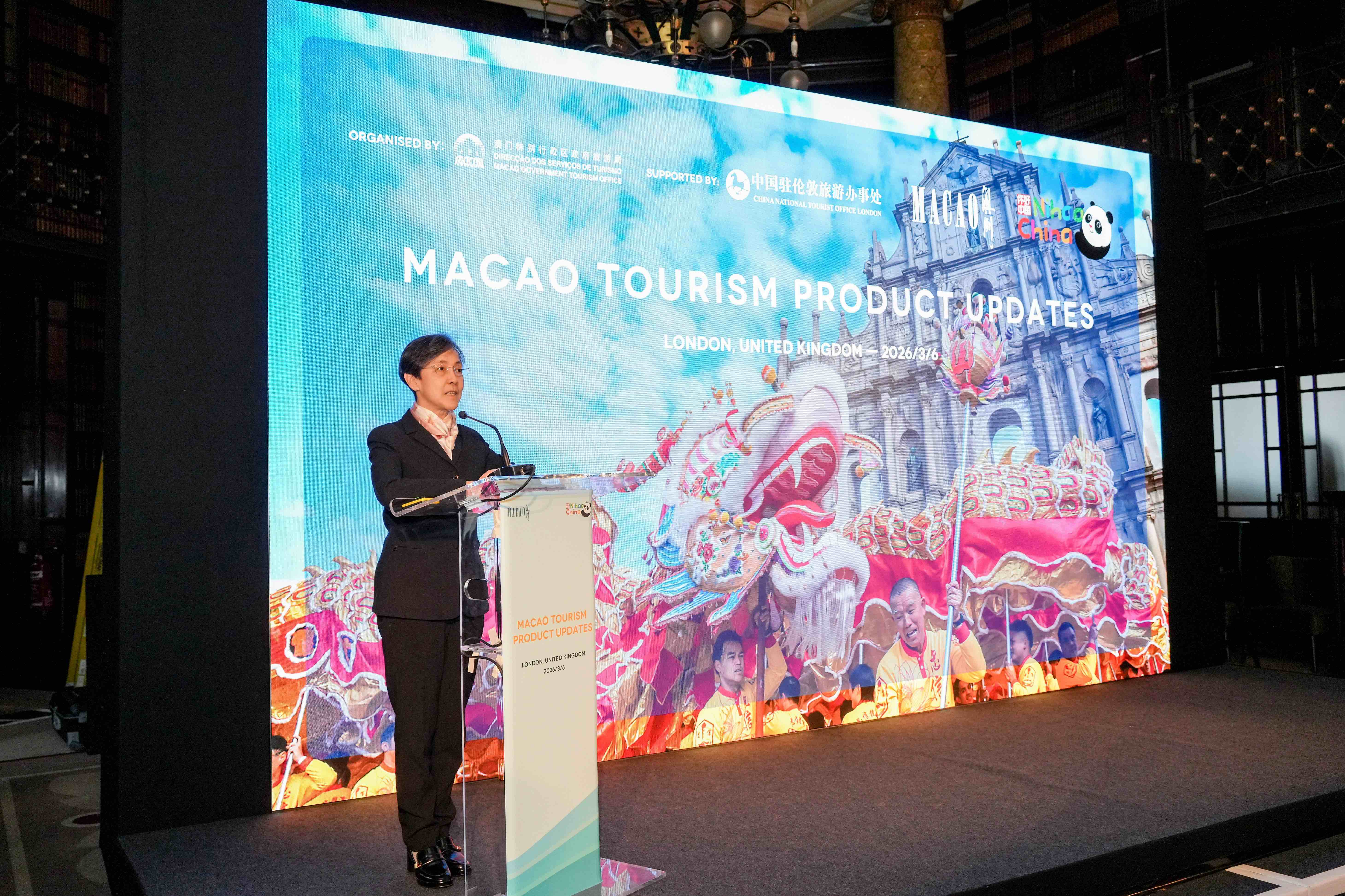 7_Maria Helena de Senna Fernandes, Director of Macao Government Tourism Office speaking to guests. .jpeg